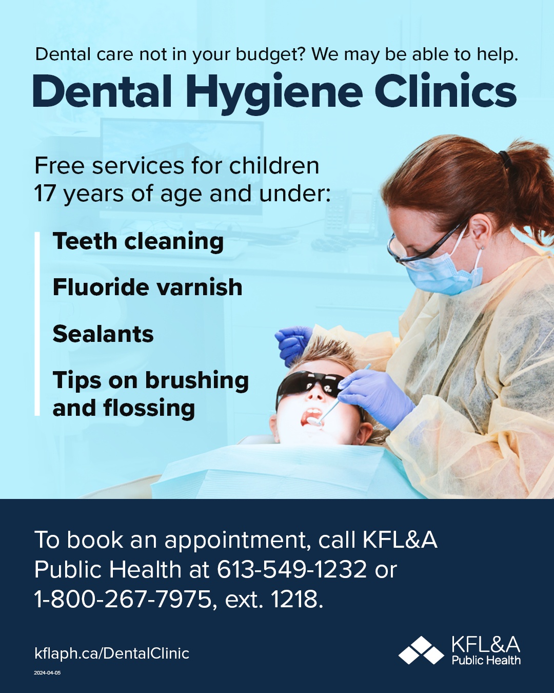 Dental Clinic newsletter Insert