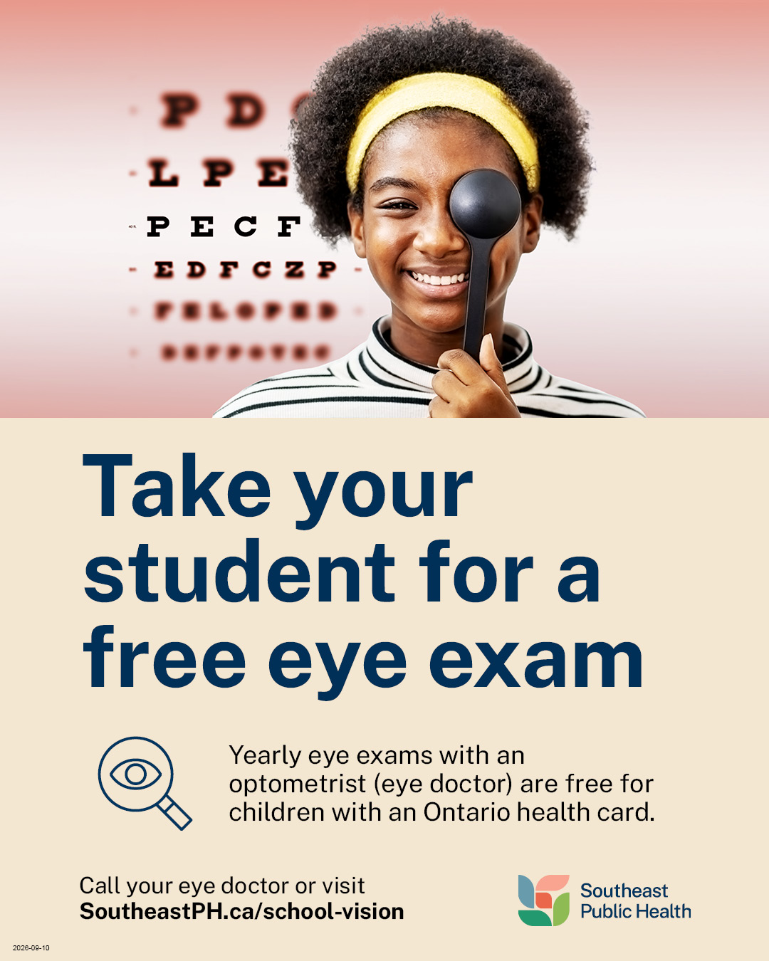 Eye exam